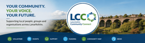 Lanarkshire Community Connect (LCC) banner